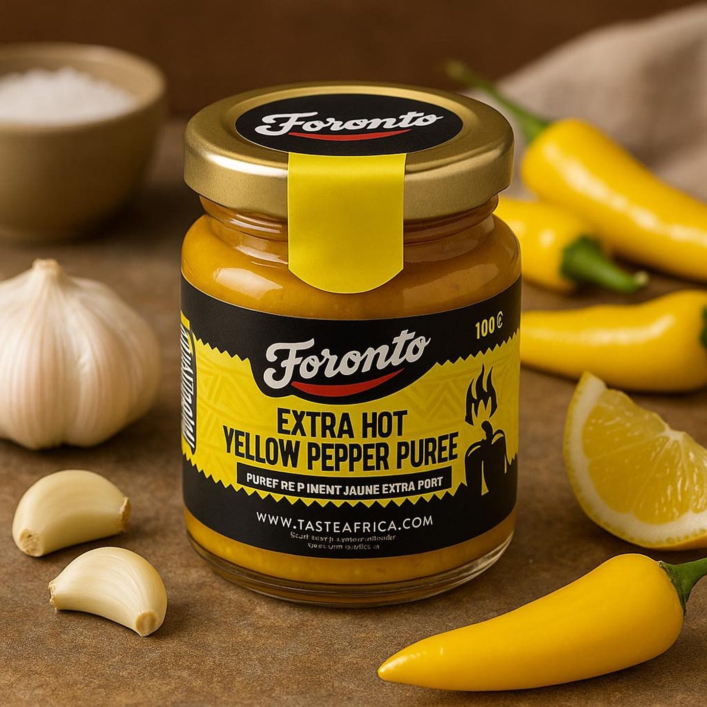 Extra Hot Yellow Pepper Puree