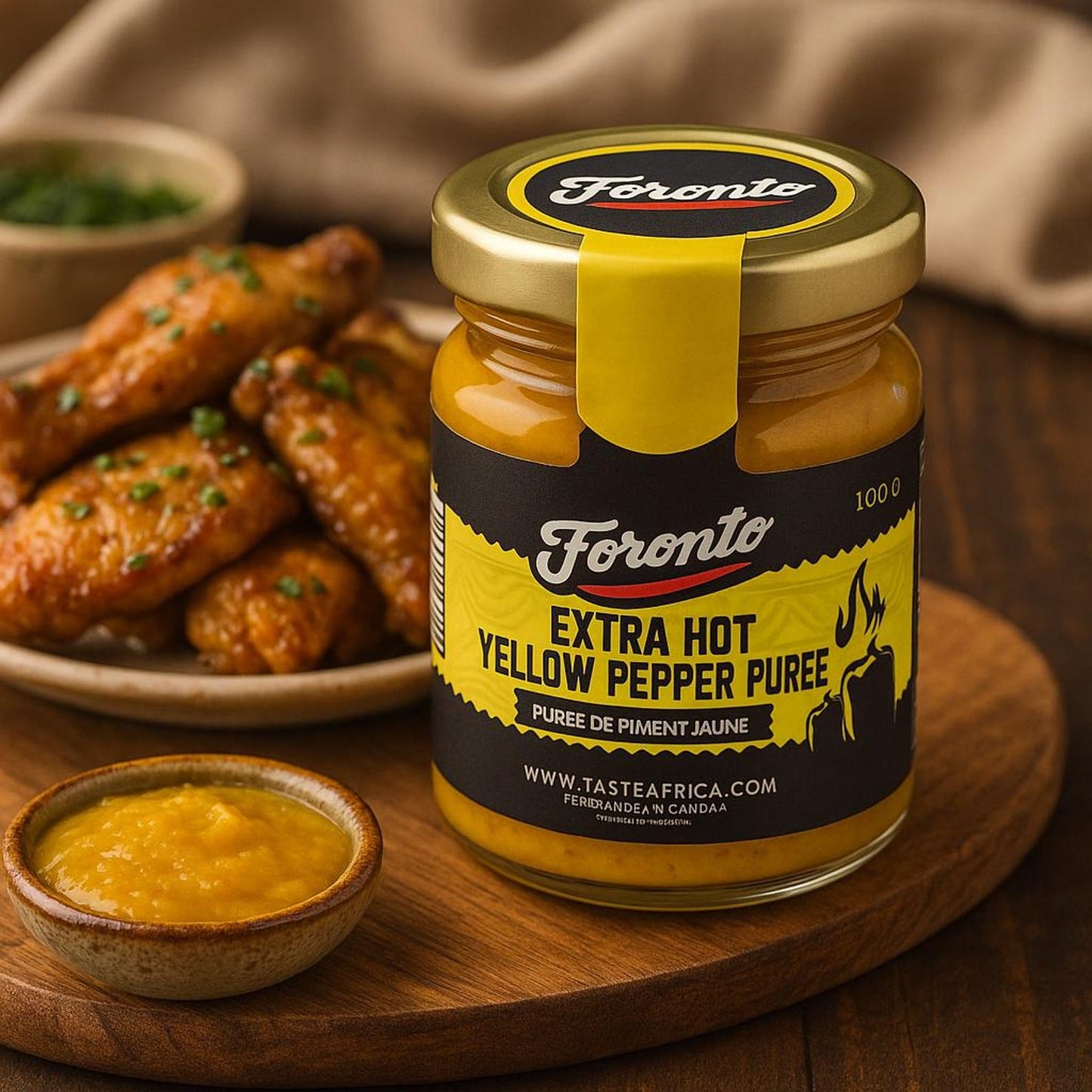 Extra Hot Yellow Pepper Puree