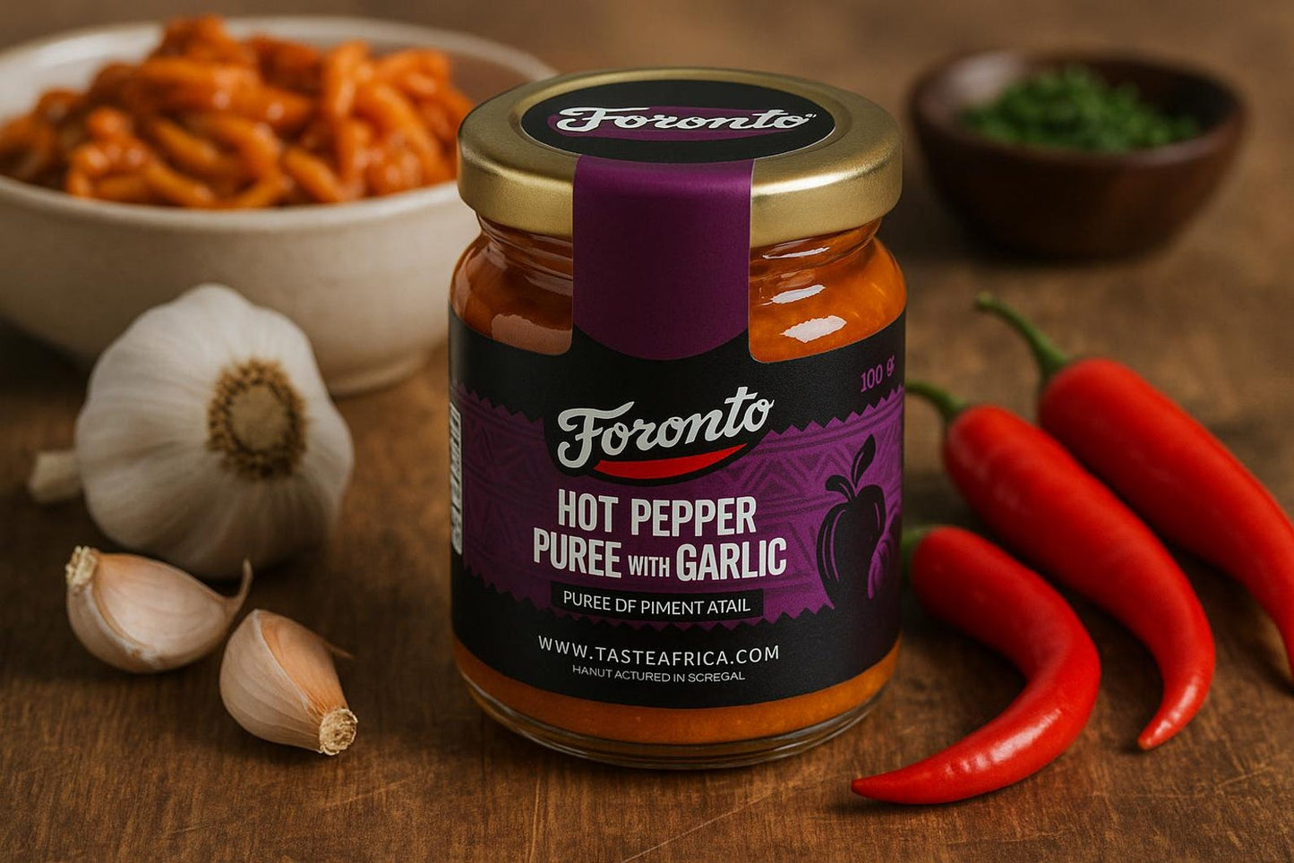 Hot Pepper Puree with Garlic