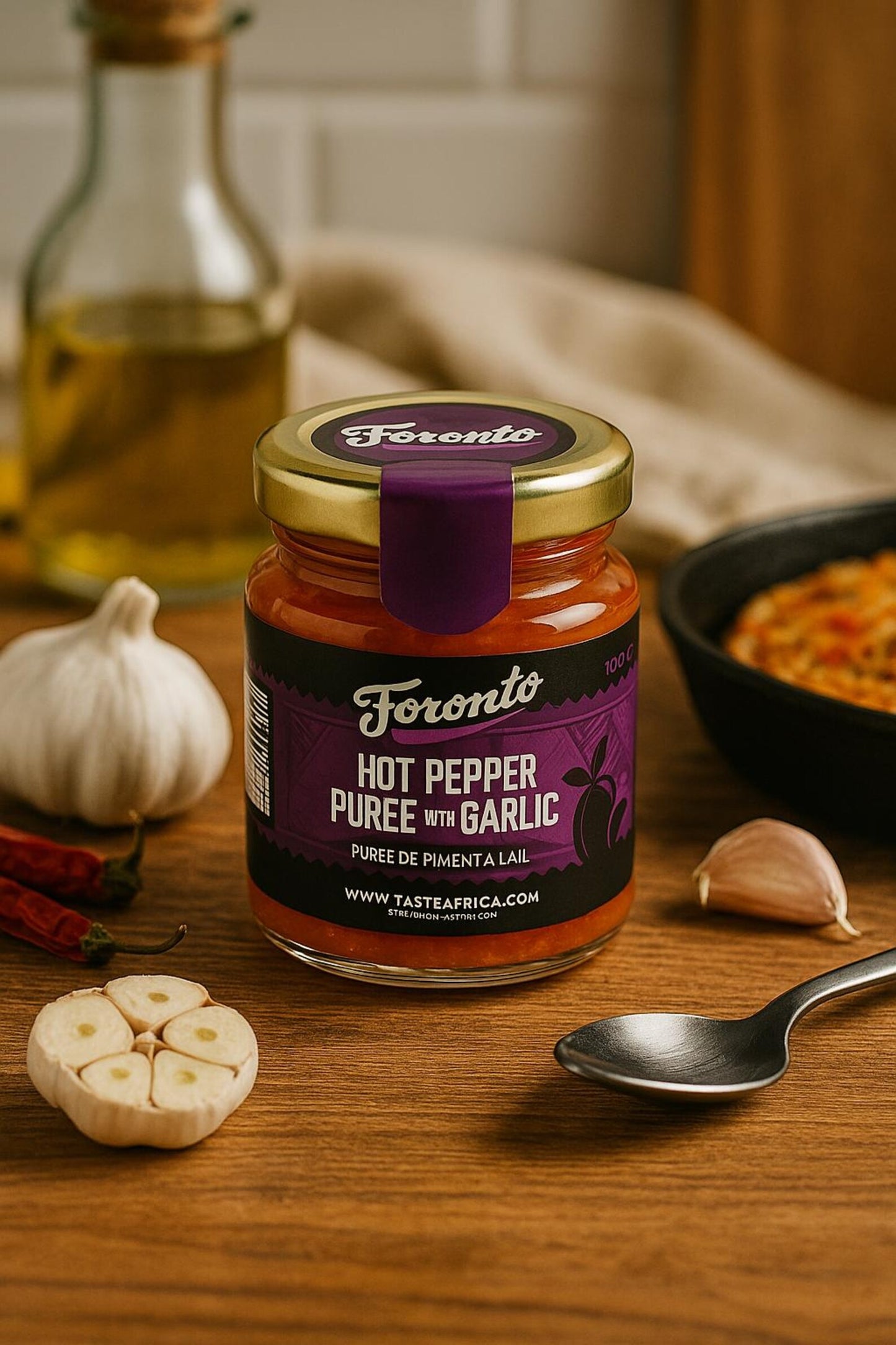 Hot Pepper Puree with Garlic