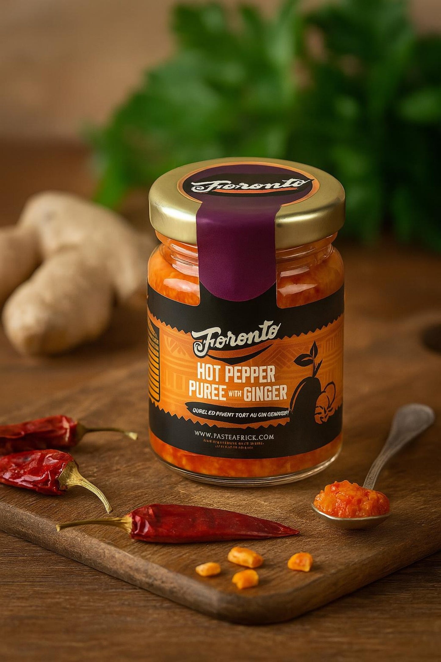 Hot Pepper and Ginger Sauce