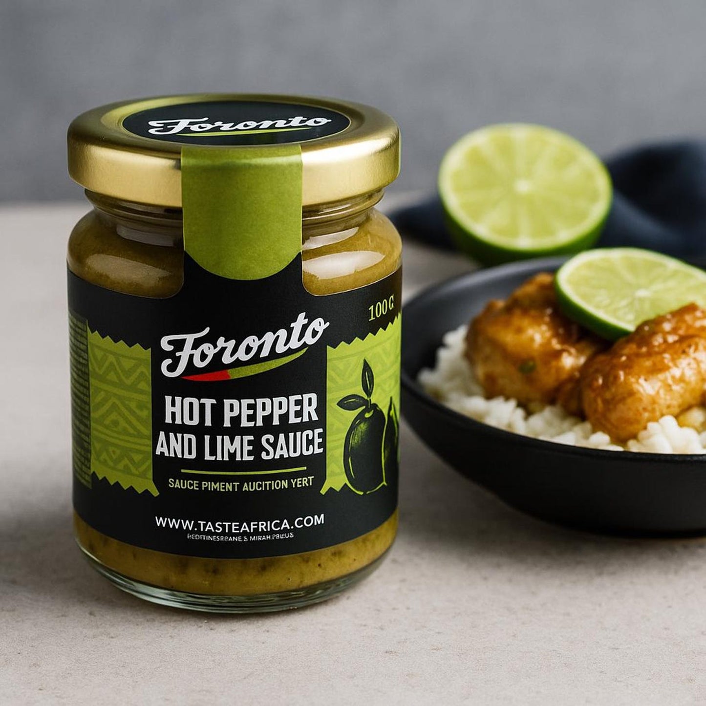 Foronto Hot Pepper and Lime Sauce