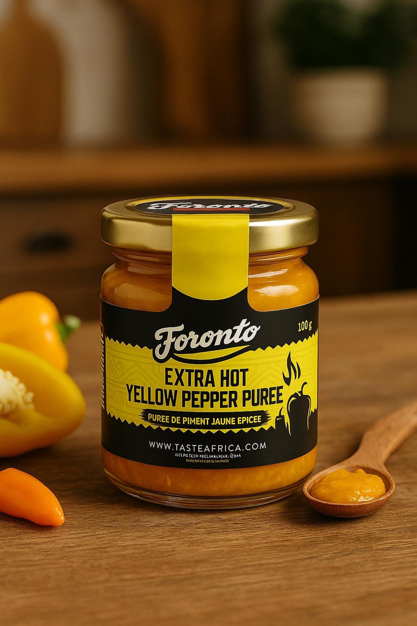 Extra Hot Yellow Pepper Puree