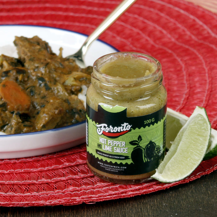 Taste Africa West African peanut stew served with rice