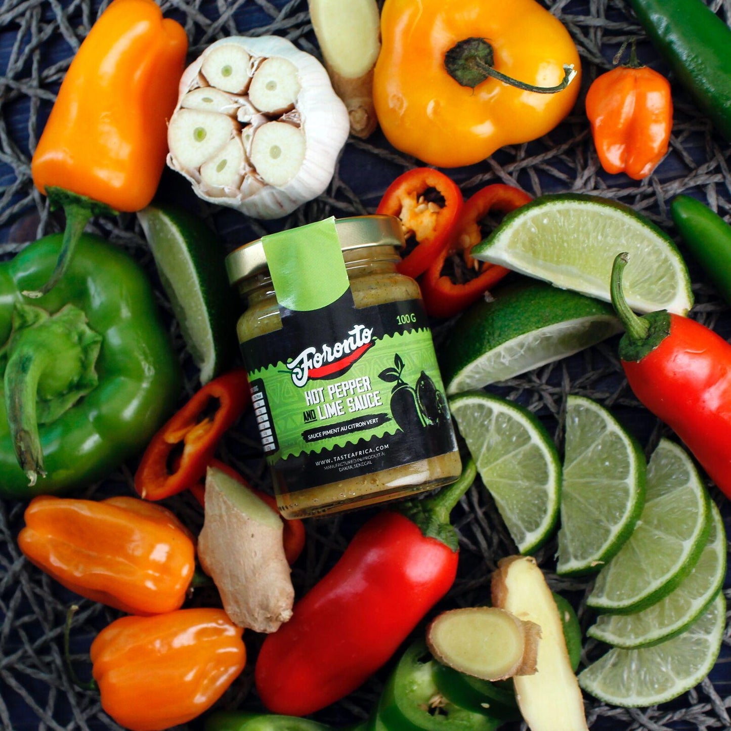 Foronto Hot Pepper and Lime Sauce