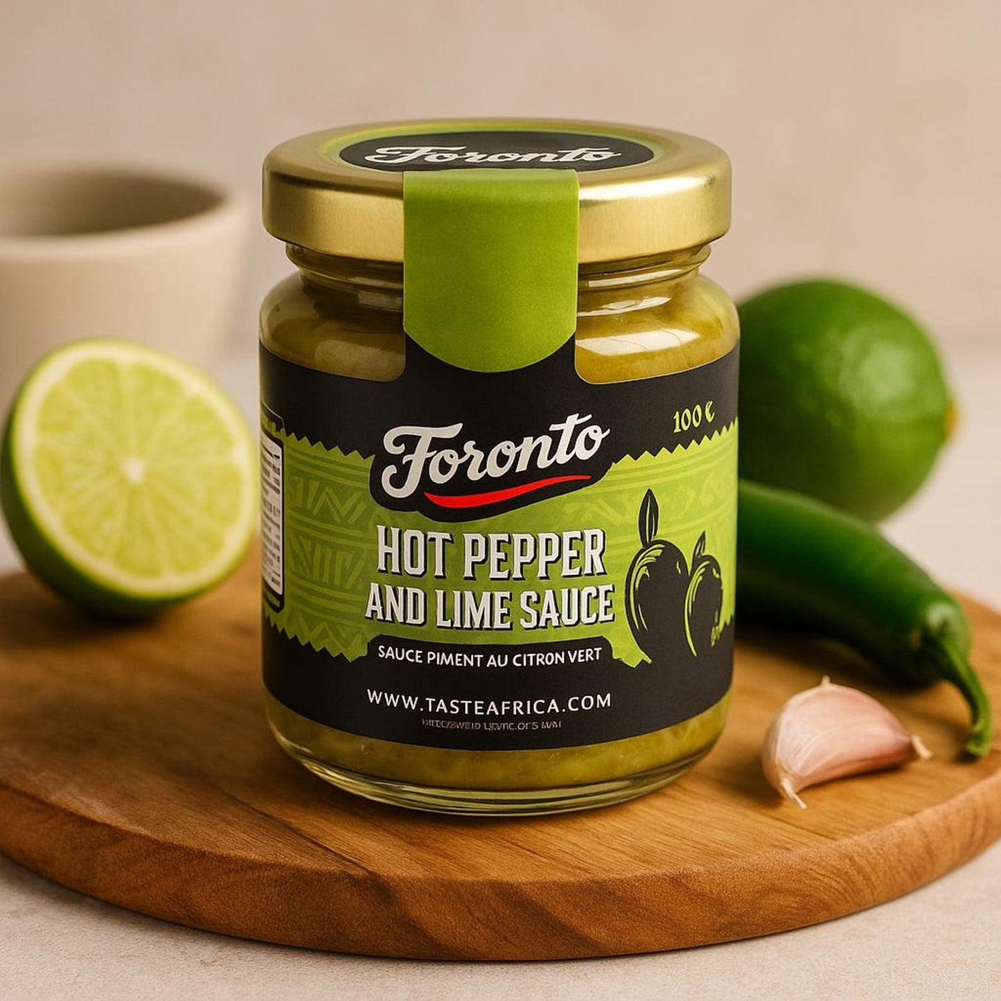 Foronto Hot Pepper and Lime Sauce