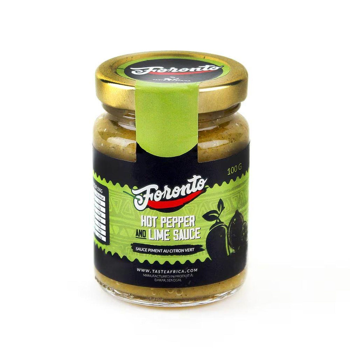 Foronto Lime Hot Chili Purée