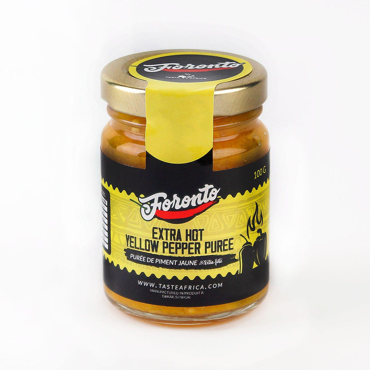 Foronto Extra-Hot Yellow Pepper Purée