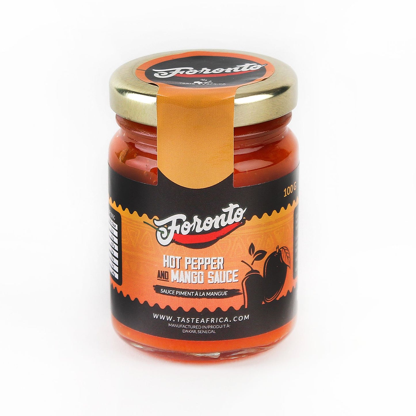 Foronto Hot Pepper and Mango Sauce